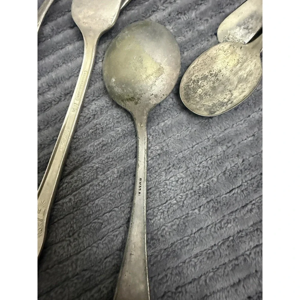 Lot Of Vintae Silverware See Pics